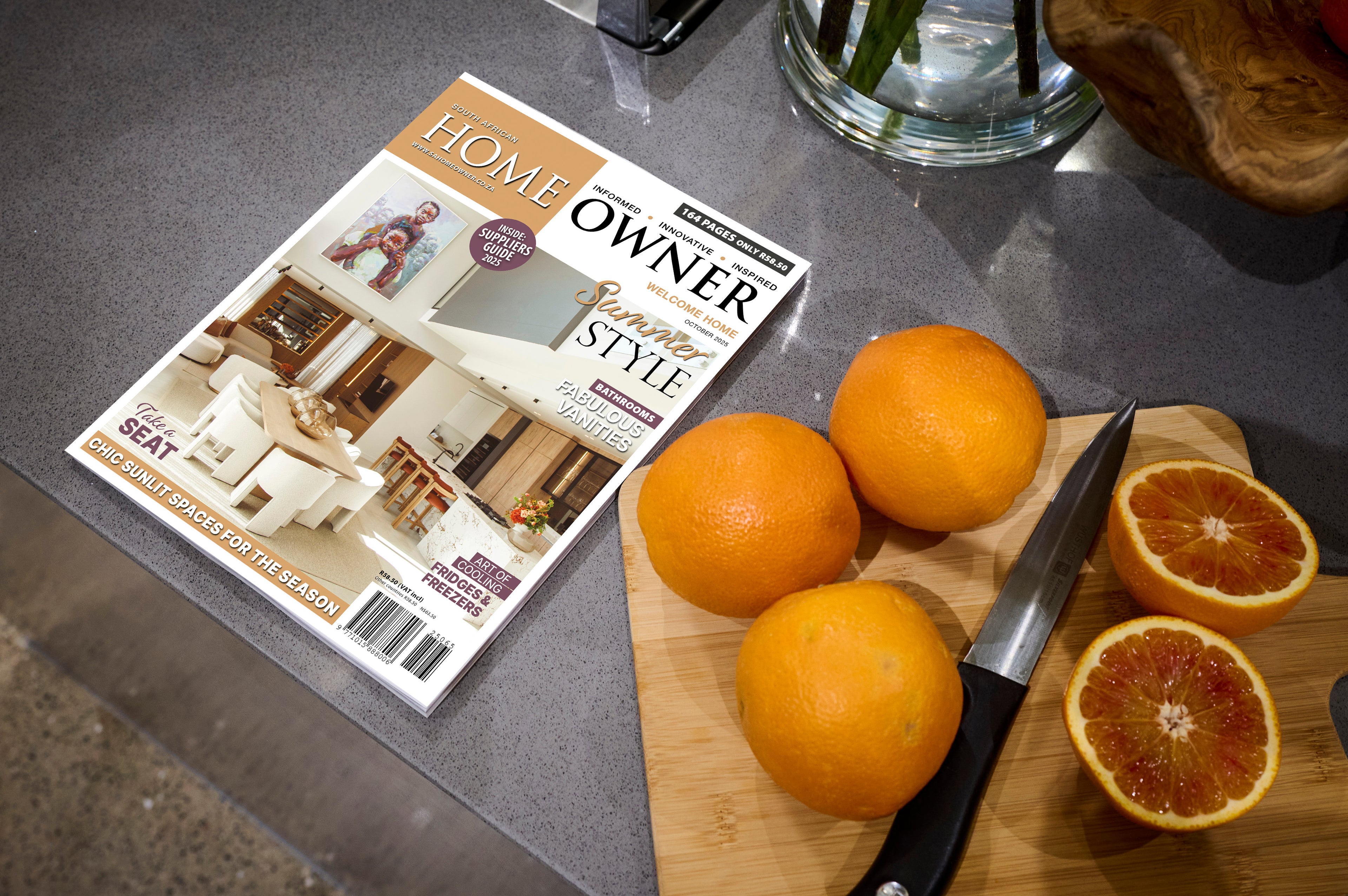 Load video: A sneak peek at the October &#39;25 issue of SA Home Owner