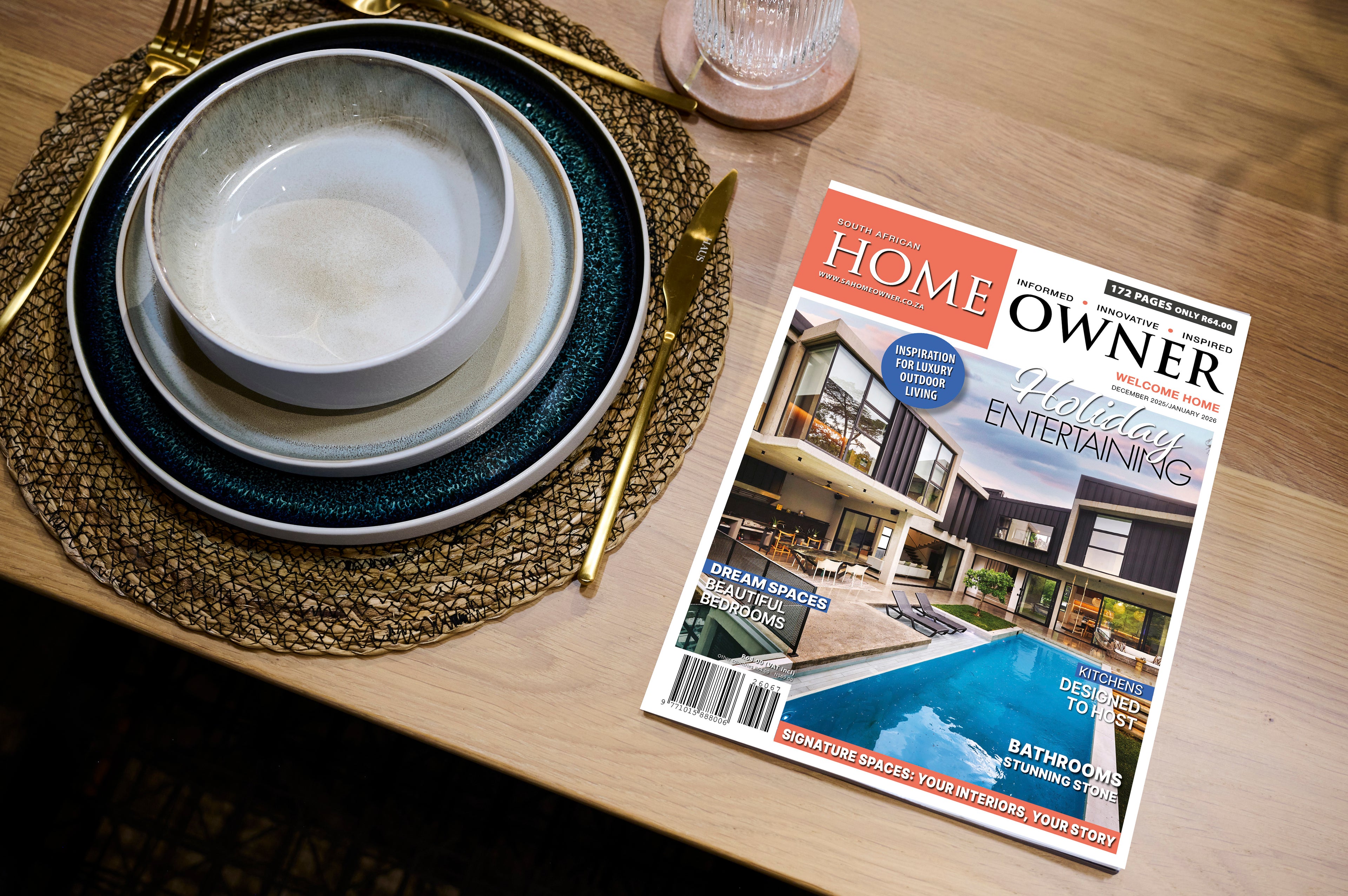 Load video: A sneak peek at the December &#39;25/January &#39;26 issue of SA Home Owner
